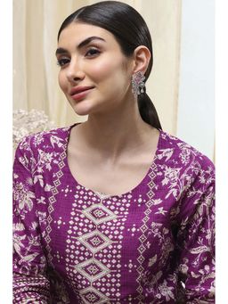 Biba - Women Light Pink and White Alloy Drop Earrings