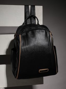 Haute Sauce - Contrast Piping Backpack - Black