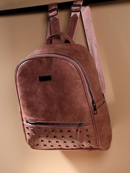 Haute Sauce - Studded Backpack - Nude Pink