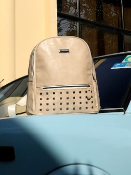 Haute Sauce - Studded Backpack - Peach