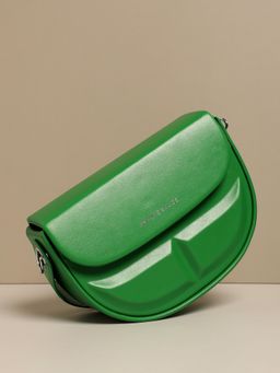 Haute Sauce - Structured Curve Handbag - Green
