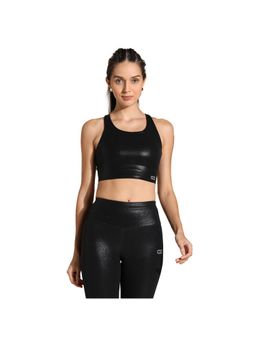 Silvertraq - High Impact Sports Bra Shiny Black