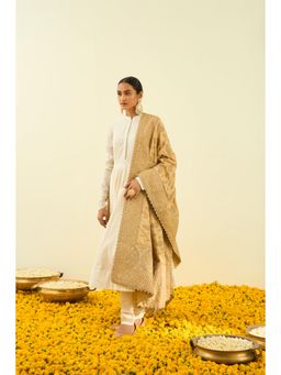 Sheetal Batra - Gold Tilla Embroidery Dupatta