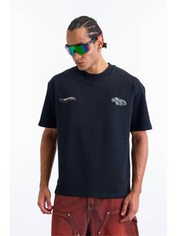 Bonkers Corner - Night Run Oversized T-Shirt
