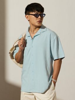 The Souled Store - Robin Blue Oversized Shirt