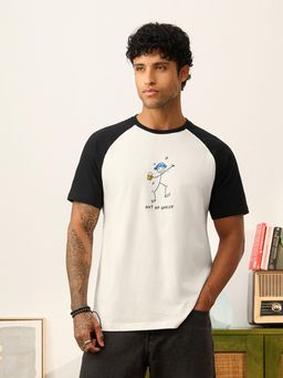 The Souled Store - Mens Classics Out Of Office Relaxed Fit T-Shirt