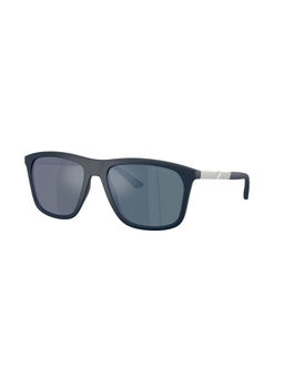 EMPORIO ARMANI - Men Uv Protected Blue Lens Square Sunglasses - 0Ea423761892557 (57)