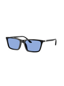 EMPORIO ARMANI - Women Uv Protected Blue Lens Rectangle Sunglasses - 0Ea4239U50178055 (55)