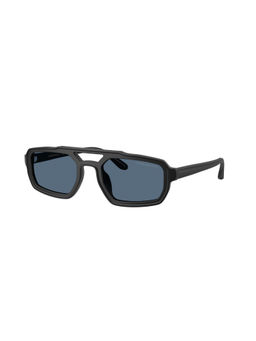 EMPORIO ARMANI - Men Uv Protected Blue Lens Rectangle Sunglasses - 0Ea4240U50178753 (53)