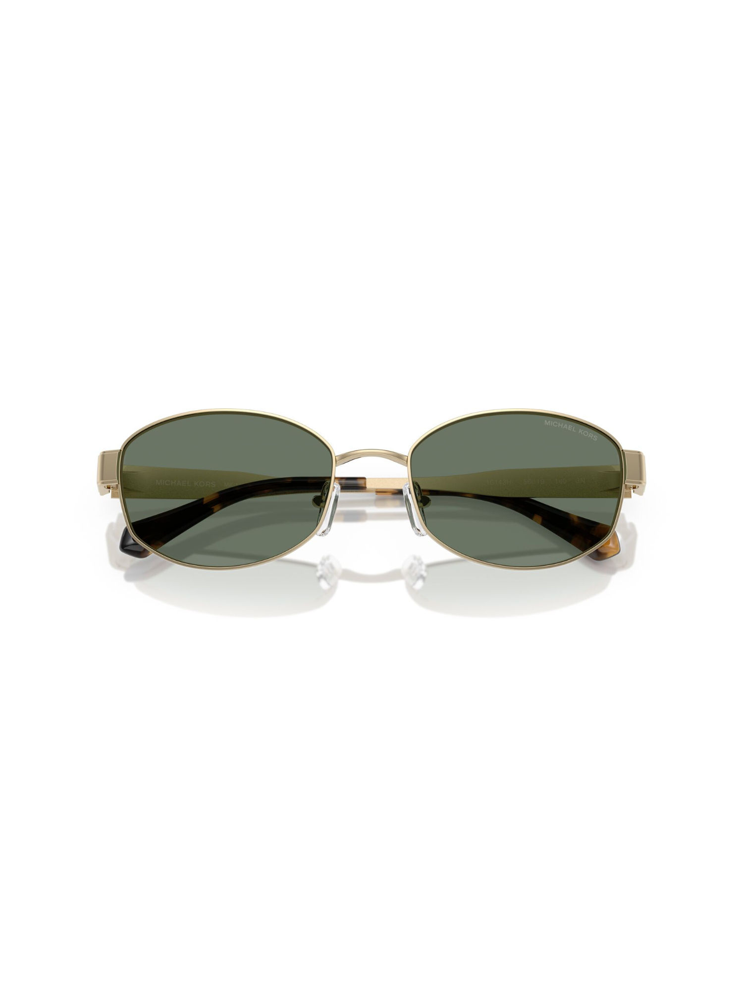 Buy Michael Kors Women Uv Protected Green Lens Oval Sunglasses