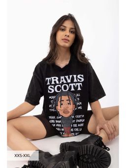 Bonkers Corner - Travis Scott Faded Oversized T-Shirt