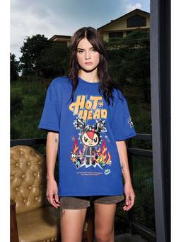 Bonkers Corner - Hot Head Oversized T-Shirt