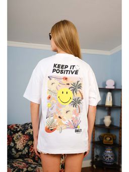 Bonkers Corner - Keep It Positive Oversized T-shirt