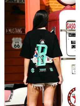 Bonkers Corner - Play Check Supima Oversized T-shirt