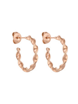 Daniel Klein - Rose Gold Color Earring for Women