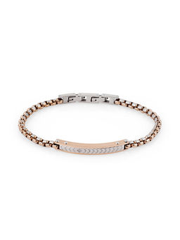 Daniel Klein - Rose Gold Color Bracelet for Men