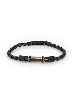 Daniel Klein - Black Color Bracelet for Men