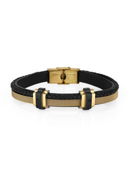 Daniel Klein - Gold Color Bracelet for Men