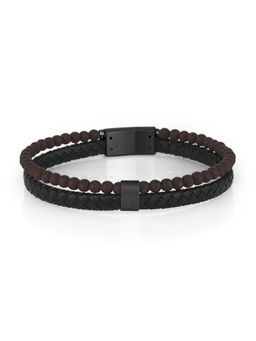 Daniel Klein - Black Color Bracelet for Men