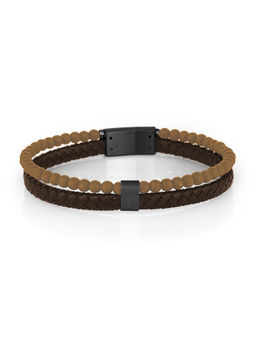 Daniel Klein - Black Color Bracelet for Men