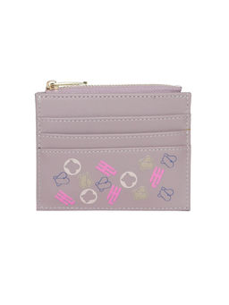 Hamster London - Millionaire Mayfair Card Case with Zip Lavender (S)