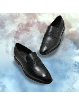 WOODLAND - Woods Mens Black Formal Loafers
