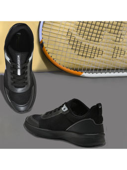WOODLAND - Mens Lace Up Black Sports Shoes