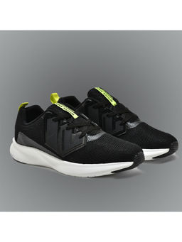 WOODLAND - Woodsport Mens Black Textured Running Shoes