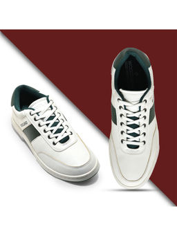 WOODLAND - Mens Colorblock Whitegreen Sneakers