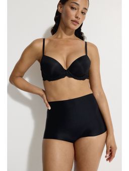 H&M - Women Black Medium Shape Microfibre Boxer Briefs