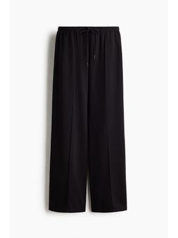 H&M - Women Black Viscose-Blend Drawstring Pyjama