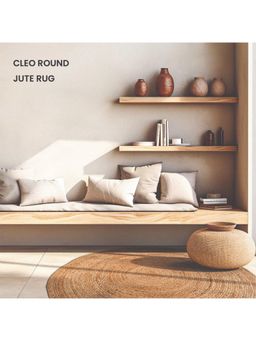 GRHAMOY - Cleo Round Handmade Jute Rug