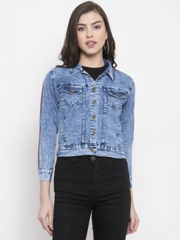 Voxati - Womens Denim Jacket Blue