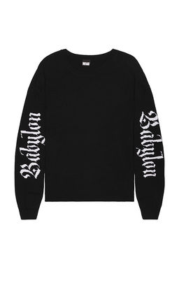 Babylon - Cropped Knit Sweater