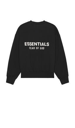 Fear of God ESSENTIALS - Classic Fit Fleece Crew Neck Sweatshirt