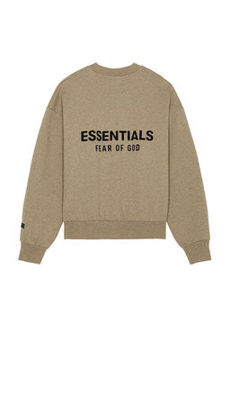 Fear of God ESSENTIALS - Classic Fit Fleece Crew Neck Sweatshirt