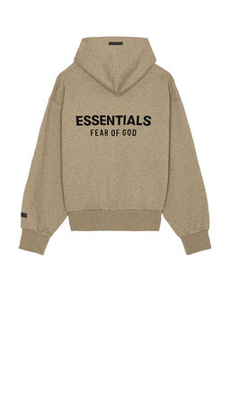 Fear of God ESSENTIALS - Classic Fit Fleece Zip Up Hoodie