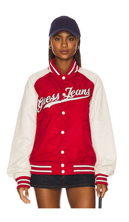 Guess Jeans - Raglan Patch Bomber Jacket