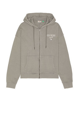 Guess Originals - Garment Dyed Zip Up Hoodie