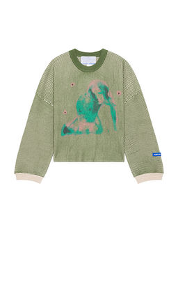 Jungles - Embrace Two Tone Rib Knit Sweater
