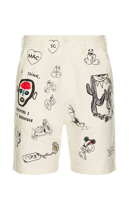 Kardo - x Monitaly Tattoo Shorts
