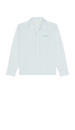 Museum of Peace and Quiet - Wordmark Button Up Shirt