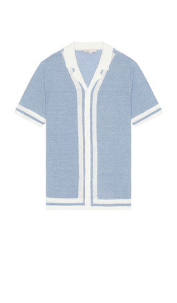 onia - Linen Knit Camp Shirt