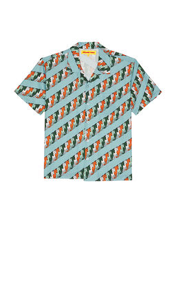 Round Two - Mustang Stripe Camp Shirt