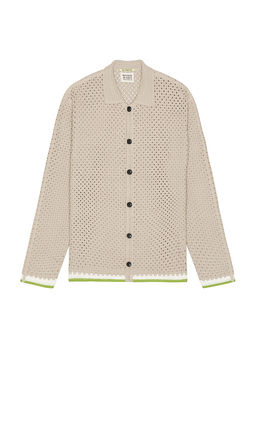 SCOTCH & SODA - Crochet Long Sleeve Shirt