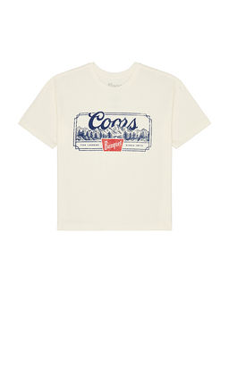 The Forecast Agency - Coors Banquet Beer Cropped Tee