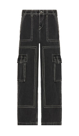 True Religion - Denim Big T Cargo Pants