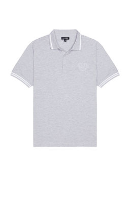 True Religion - Short Sleeve Big T Horseshoe Polo