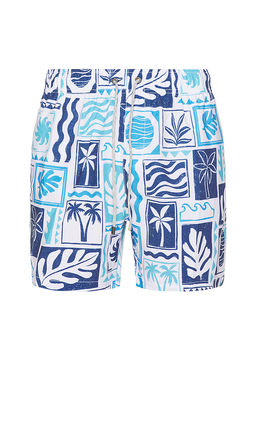 Vintage Summer - 4 Way Stretch Volley Swim Shorts