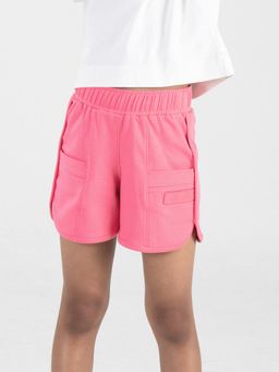 Doto Kids - Pink Girls Cotton Shorts